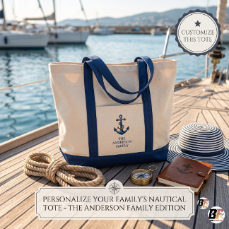 Ancla Náutica Clásica Bolsa de Barco Personalizada