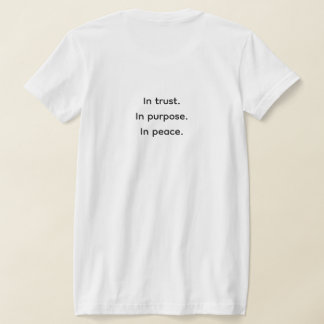 ANCLADO – Camiseta Minimalista de Afirmación Sanad