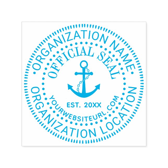 Anclaje #1 Nombre de sello oficial Dirección URL d (Diseño)