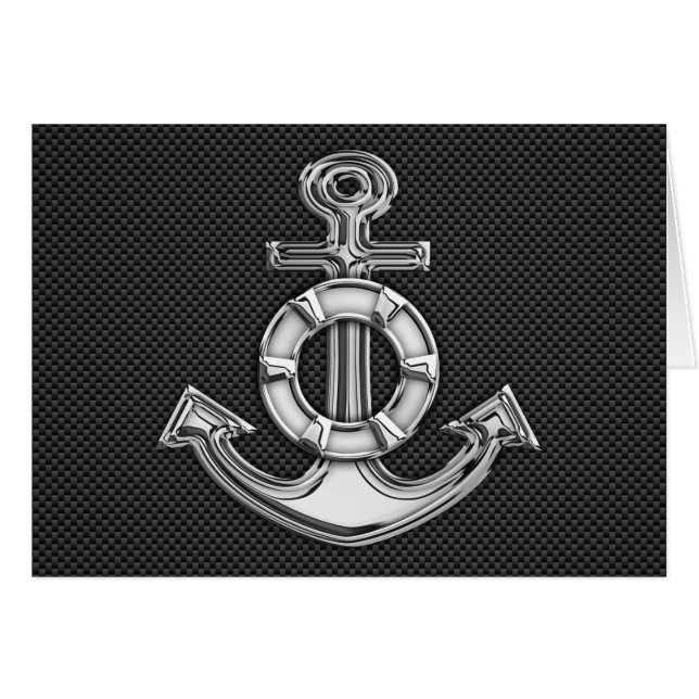 Anclaje cromado de salvavidas sobre la fibra de ca (Anverso (Horizontal))