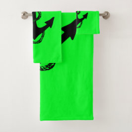 ANCLAJE náutico brillante + ROPE |