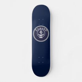 Anclar Skateboard Nautical Seal