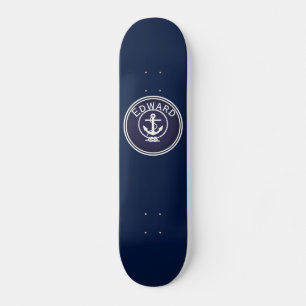 Anclar Skateboard Nautical Seal
