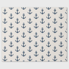 Anclas sobre papel de envolvimiento