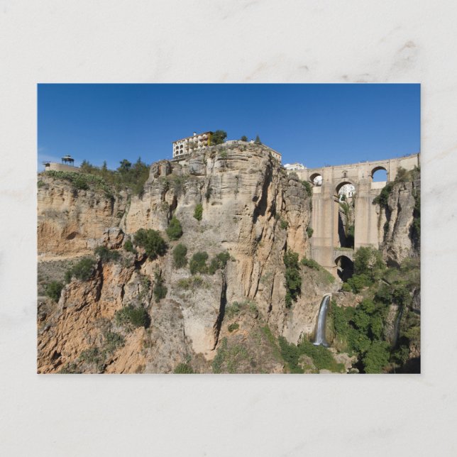 Andalucía - Garganta de la postal de Ronda (Anverso)