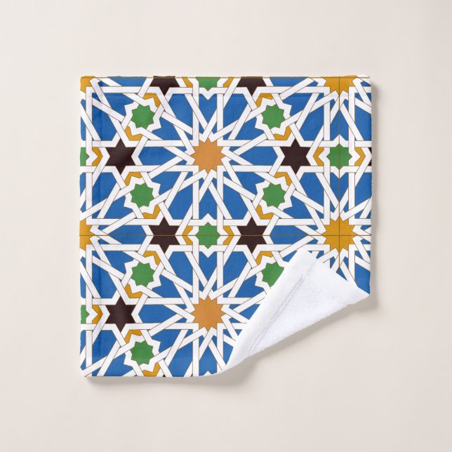 Andalusian Tiles 10 (Real Alcazar, Seville) (Toallita)