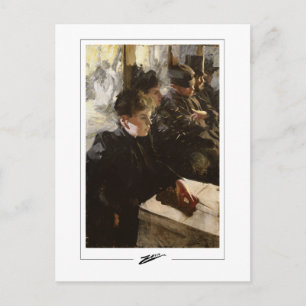 Anders Zorn #217 - Tarjeta postal de arte fino