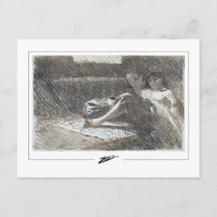 Anders Zorn #219 - Tarjeta postal de arte fino