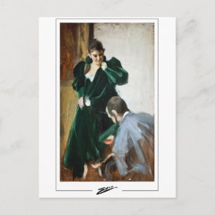 Anders Zorn #231 - Tarjeta postal de arte fino