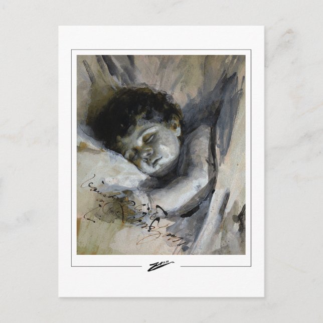 Anders Zorn #276 - Postales Bellas Artes (Anverso)