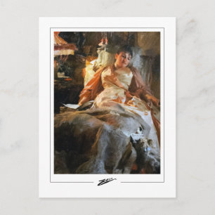 Anders Zorn #28 - Tarjeta postal de arte fino