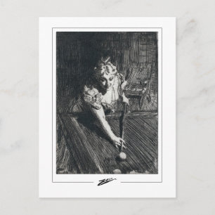 Anders Zorn #309 - Tarjeta postal de arte fino