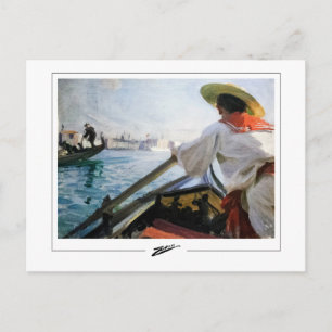 Anders Zorn #319 - Tarjeta postal de arte fino