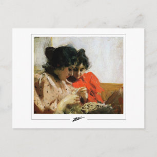 Anders Zorn #330 - Tarjeta postal de arte fino