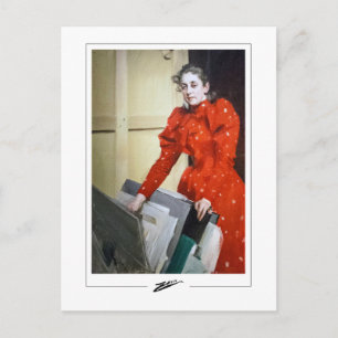 Anders Zorn #363 - Tarjeta postal de arte fino