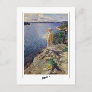 Anders Zorn #36 - Tarjeta postal de arte fino