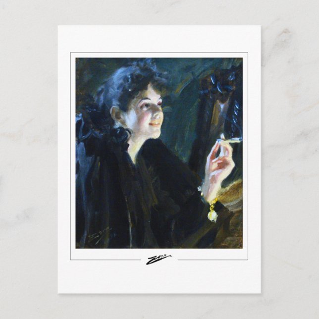 Anders Zorn #85 - Postales Bellas Artes (Anverso)