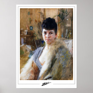 Anders Zorn Poster de arte Zedign #114