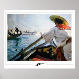 Anders Zorn Poster de arte Zedign #319