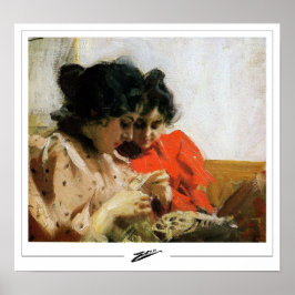 Anders Zorn Poster de arte Zedign #330