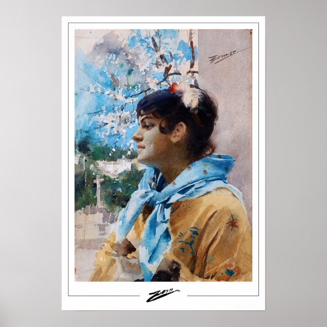 Anders Zorn Poster de arte Zedign #353 (Frente)