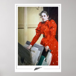 Anders Zorn Poster de arte Zedign #363