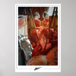 Anders Zorn Poster de arte Zedign #366