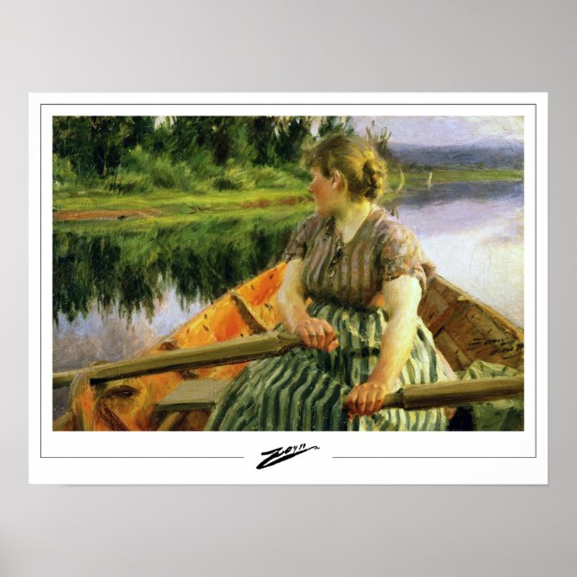Anders Zorn Poster de arte Zedign #51 (Frente)
