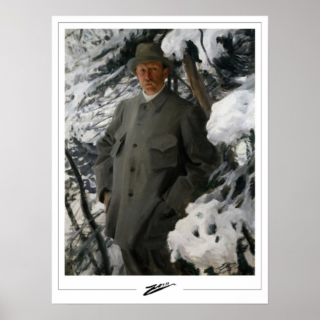 Anders Zorn Zedign cartel de arte #30 (Frente)