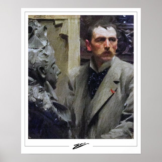 Anders Zorn Zedign cartel de arte #33 (Frente)