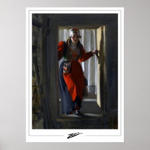 Anders Zorn Zedign cartel de arte #80