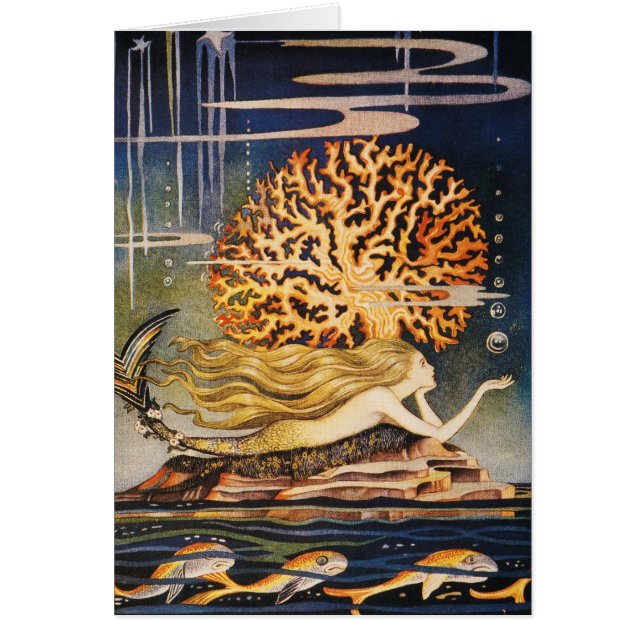 Andersen: Dibujo de little mermaid (Frente)