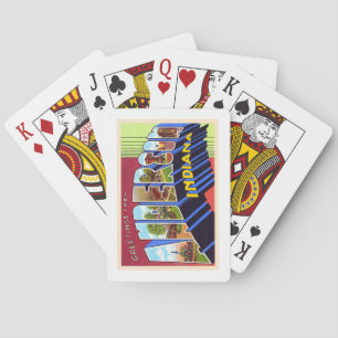 Anderson Indiana IN Vintage Letra carta grande pos