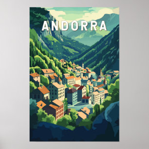 Andorra Viajes Arte Vintage