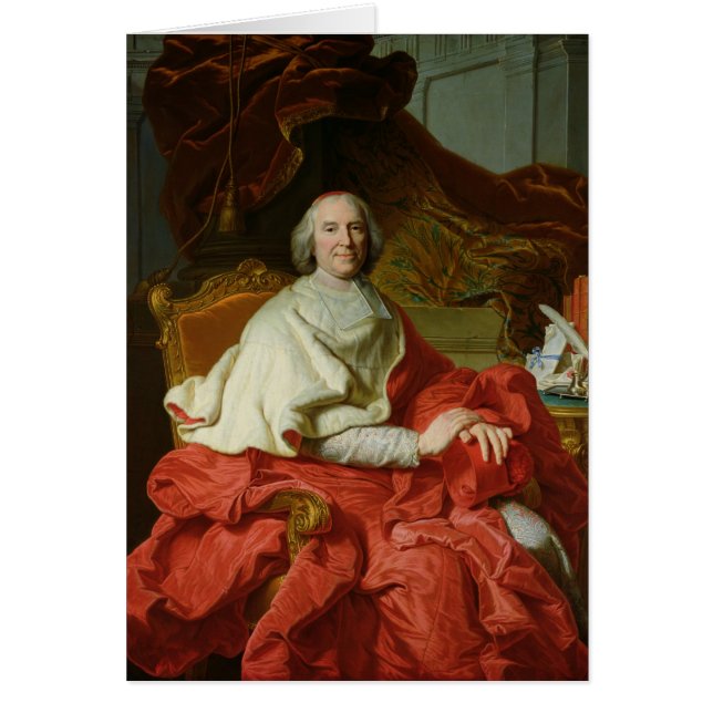 Andre Hercule de Fleury 1728 (Frente)