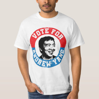 Andrew Yang para la camiseta del presidente 2020