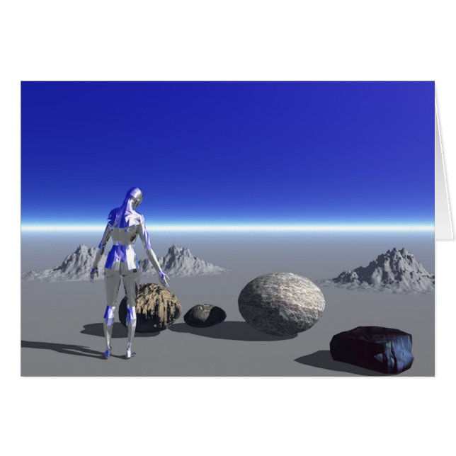 Android en el planeta azul (Anverso (Horizontal))