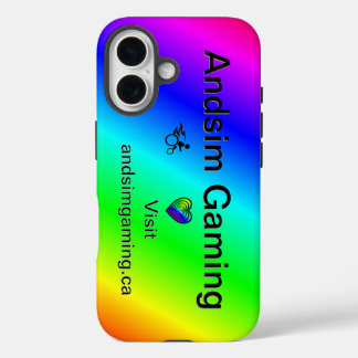 Andsim Gaming Iphone 16 funda