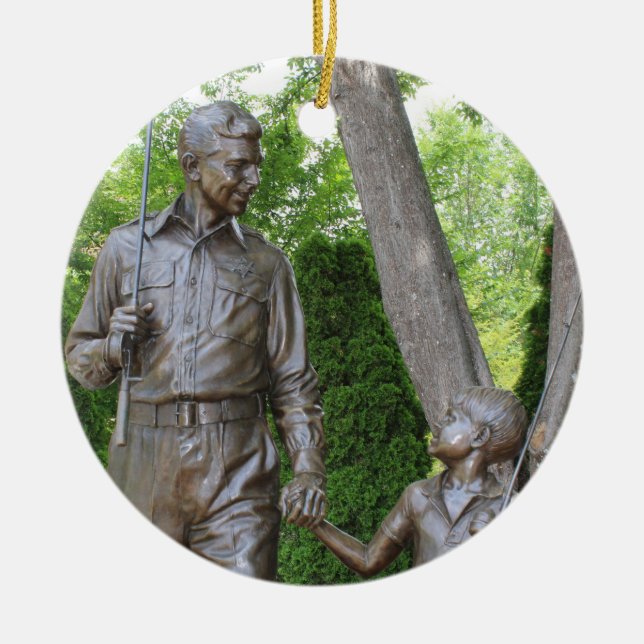 Andy Griffith Regalo del Colectivo de Ornamentos d (Frente)
