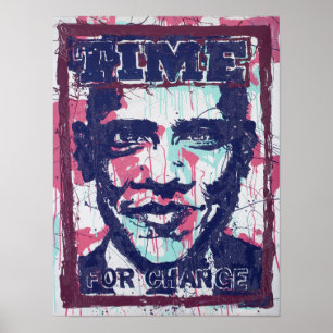 Andy Howell Presidente Obama retrata a Posters