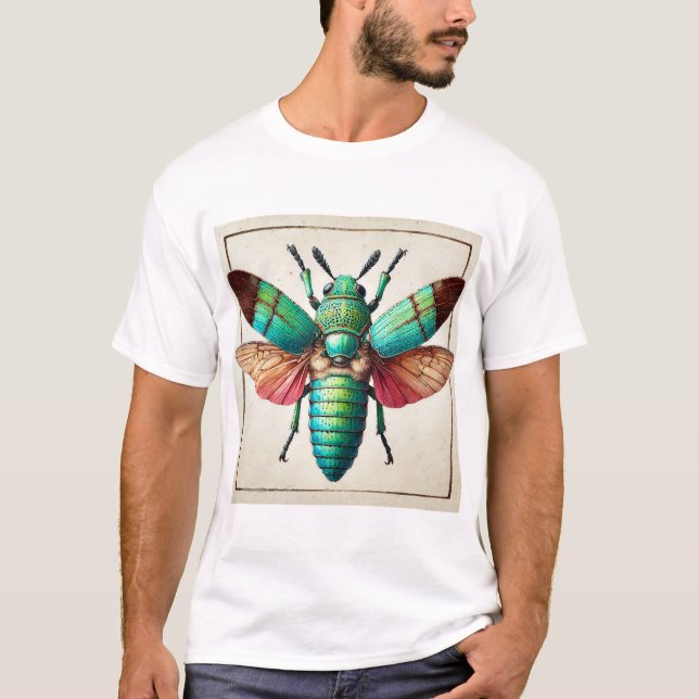 Anelaphus Insect Top View 300724IREF202 - Watercol (Anverso)