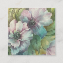 Anémonas al Acuarela  Floral  Tarjeta Postal