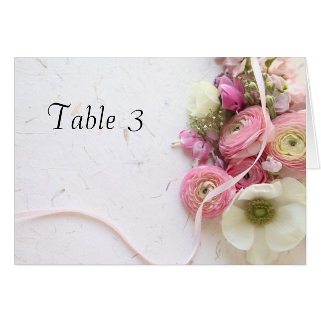 Anemonas, ranunculus, cinta (Anverso (Horizontal))