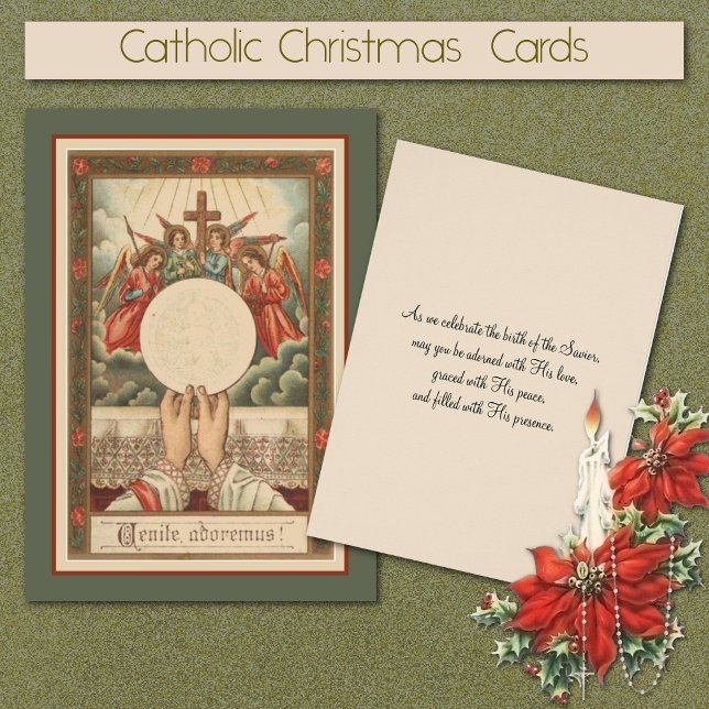 Anexos:Latinoamérica católica (Traditional Catholic Christmas Cards with Latin Text Venite Adoremus "O Come Let Us Adore Him")