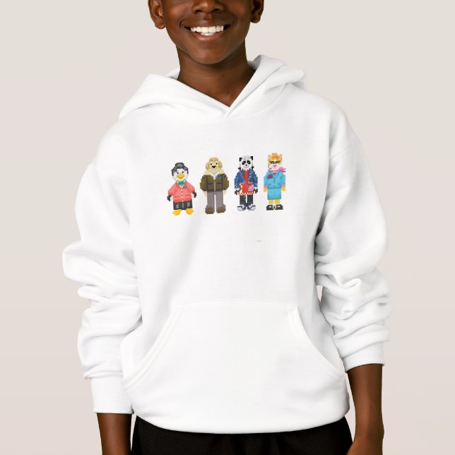 Anfitriones del pixel de Webkinz (Anverso)