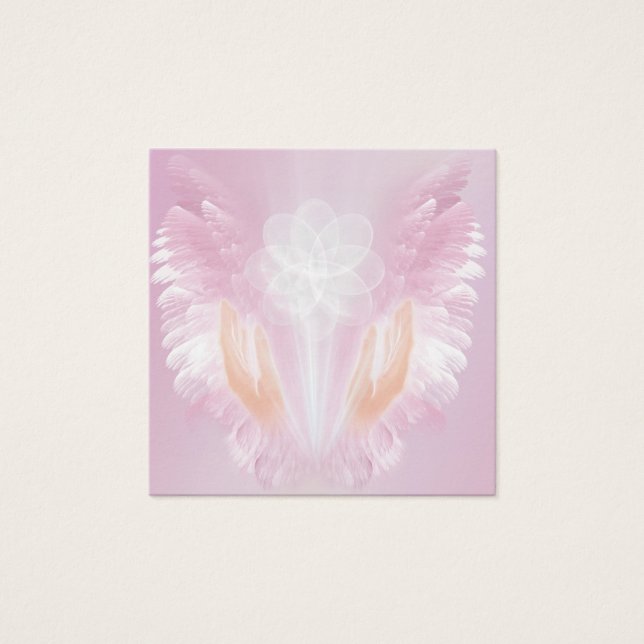 Ángel Alas y Manos Curadoras (Anverso)