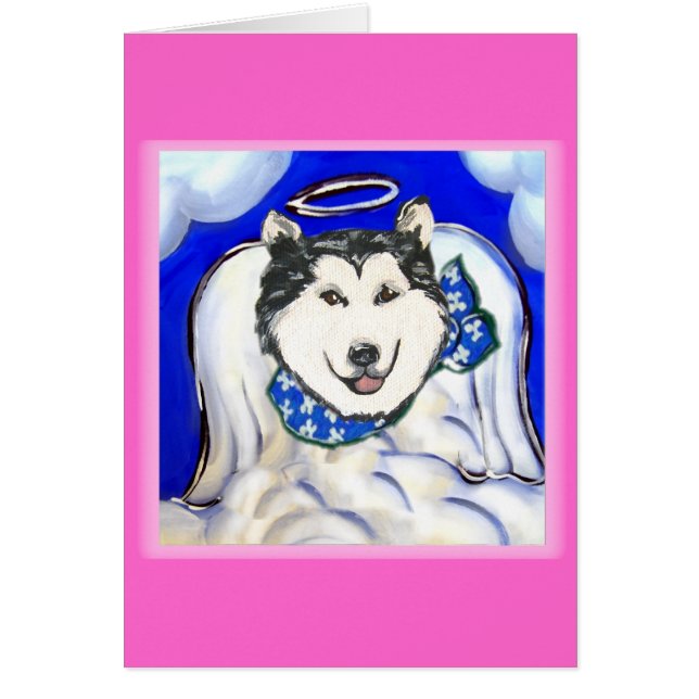 Ángel Alaskan Malamute (Frente)