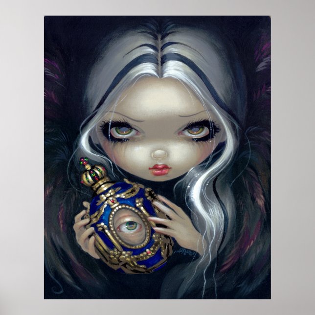 Ángel Alquímico 4 ARTE IMPRESIÓN hadas góticas de  (Frente)