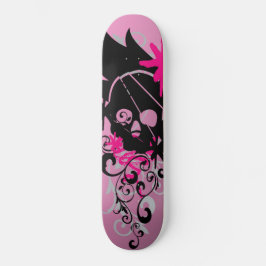 Angel Armor Japanese Punk Pink Skateboard