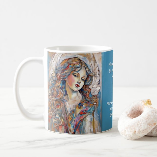 Angel Art & Dichos No. 9 de 12 Tazas diferentes (Con donut)
